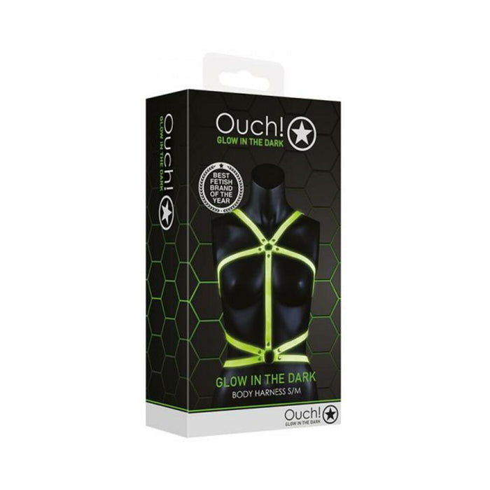Ouch Body Harness Gitd L/xl