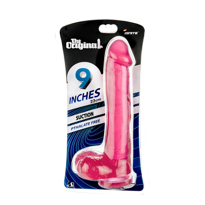 9 Cock & Balls W/ Suc Red