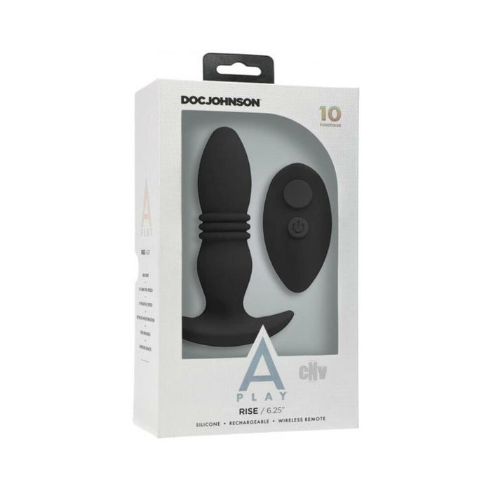 A-play Rise Rechargeable Silicone Anal Plug With Remote