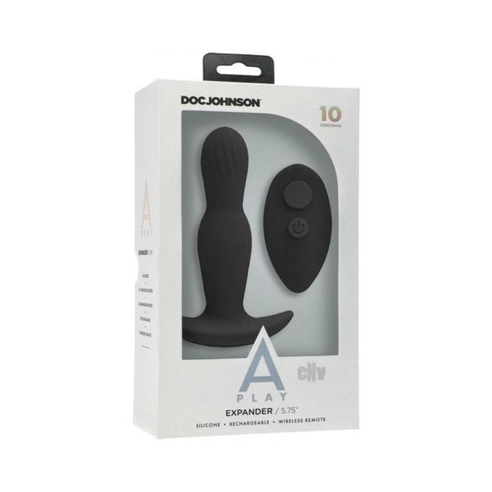 A-play Expander Rechargeable Silicone Anal Plug With Remote