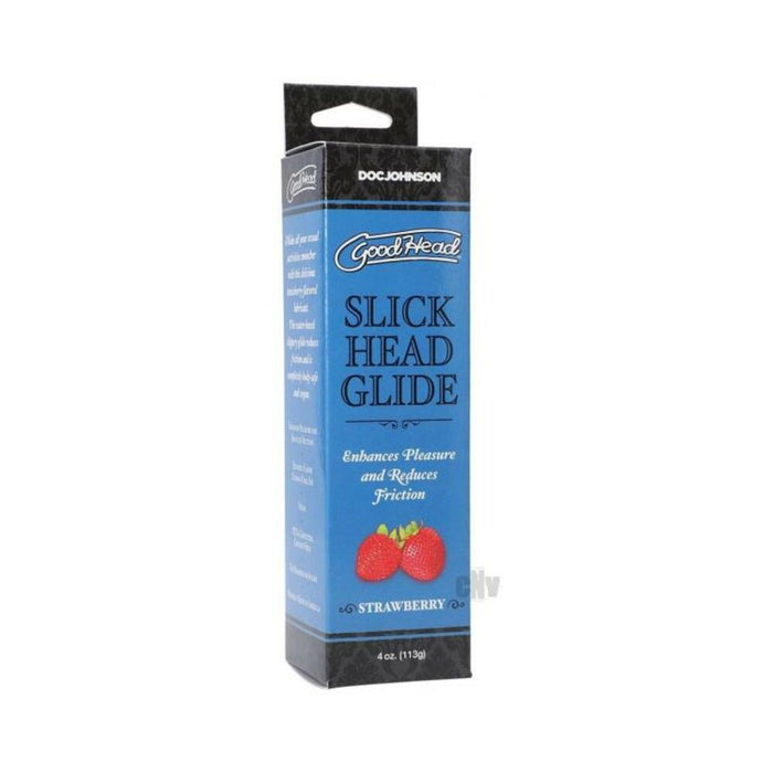 Goodhead Slick Head Glide Strawberry 4 Oz.