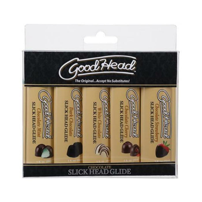 Goodhead Slick Head Glide Chocolate 5pk