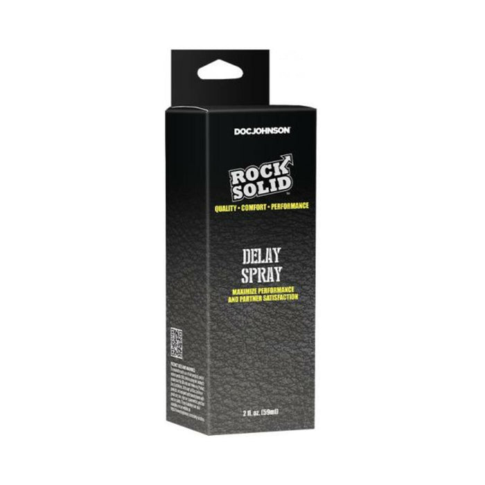 Rock Solid Delay Spray 2oz Boxed