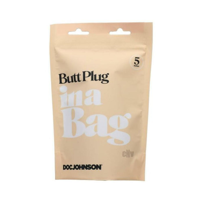 In A Bag Anal Plug 5in Black