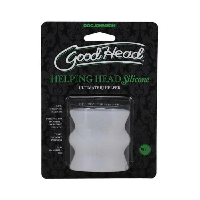 Goodhead Helping Head Silicone Ultimate Bj Helper Frost