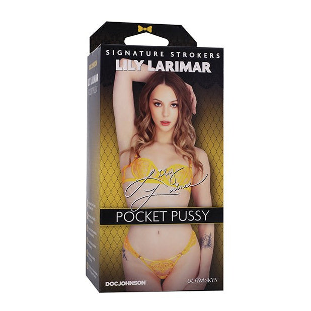 Signature Strokers Lily Larimar ULTRASKYN Pocket Pussy Vanilla