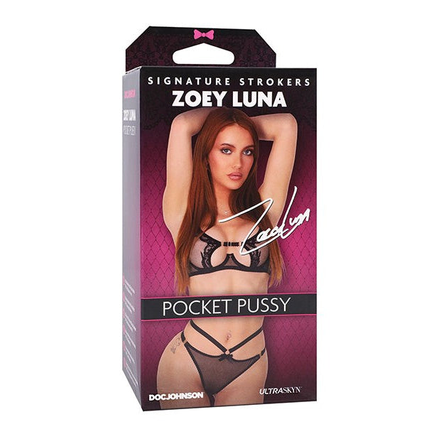 Signature Strokers Zoey Luna ULTRASKYN Pocket Pussy Vanilla
