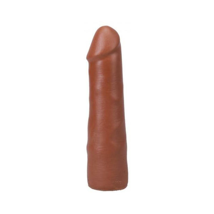The Realistic Cock 7 In. Ultraskyn Vac-u-lock Dildo Caramel