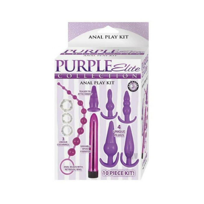 Purple Elite Coll Anal Play Kit