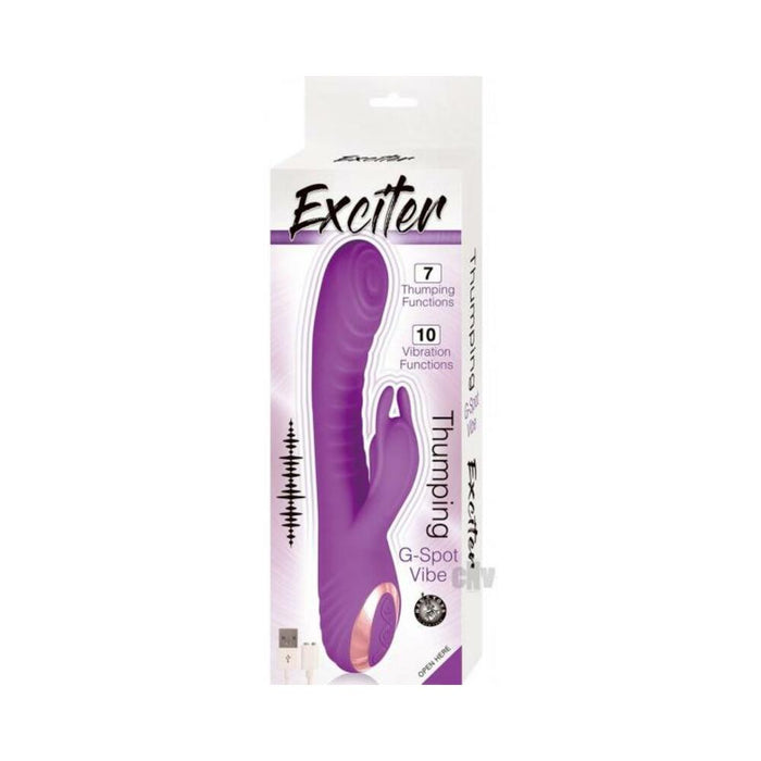 Exciter Thumping G-Spot Vibe Purple