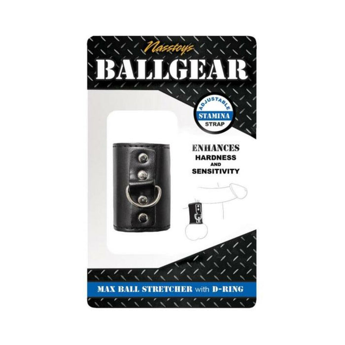 Ballgear Max Ball Stretcher With D-ring Black