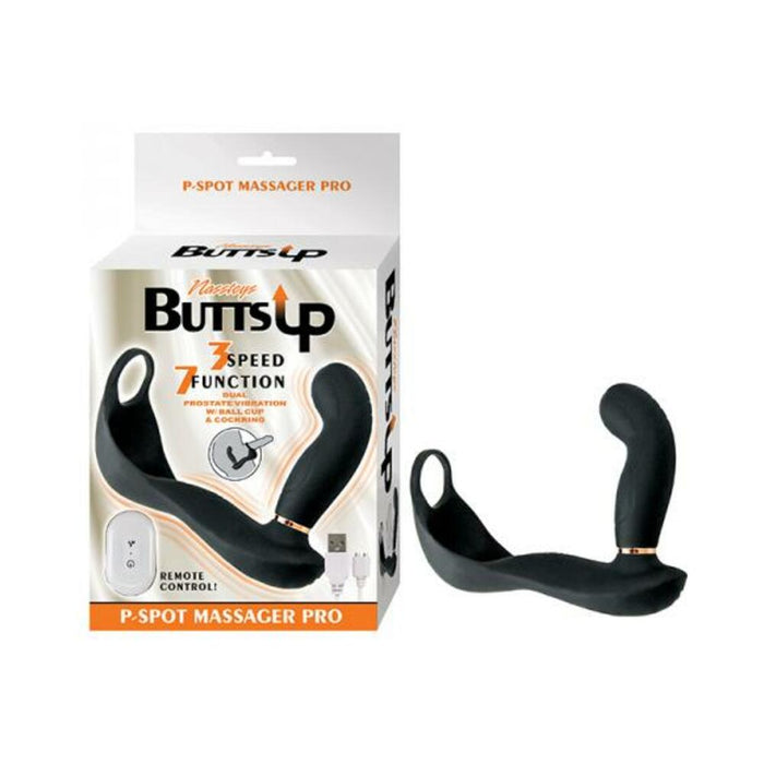 Butts Up P-spot Massager Pro Silicone Black