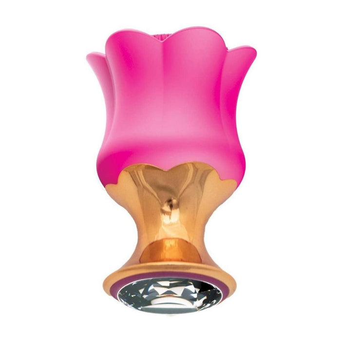 Goddess Diamond Tulip Massager Blue