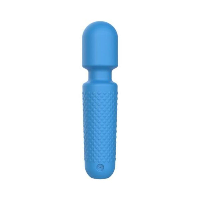 Emojibator Tiny Wand Emoji Vibrator Electric Blue