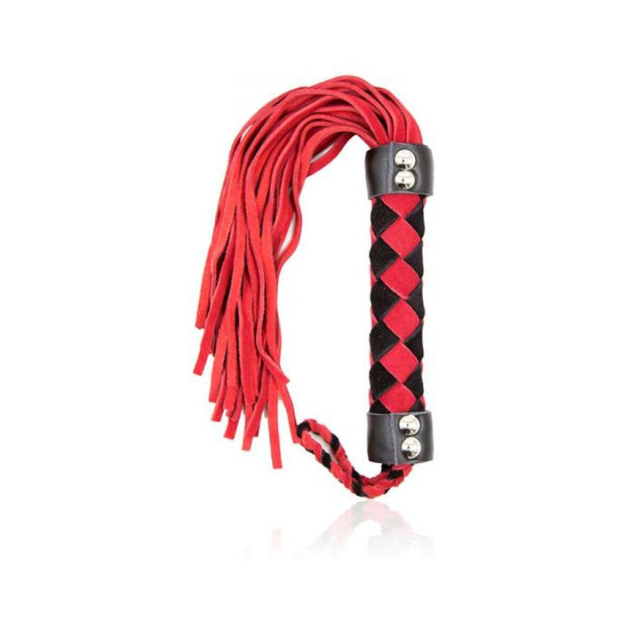 Ple'sur 15.5 In. Leather Flogger Red
