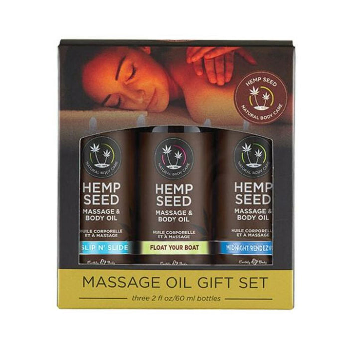 Eb Hemp Seed Massage Gift Set