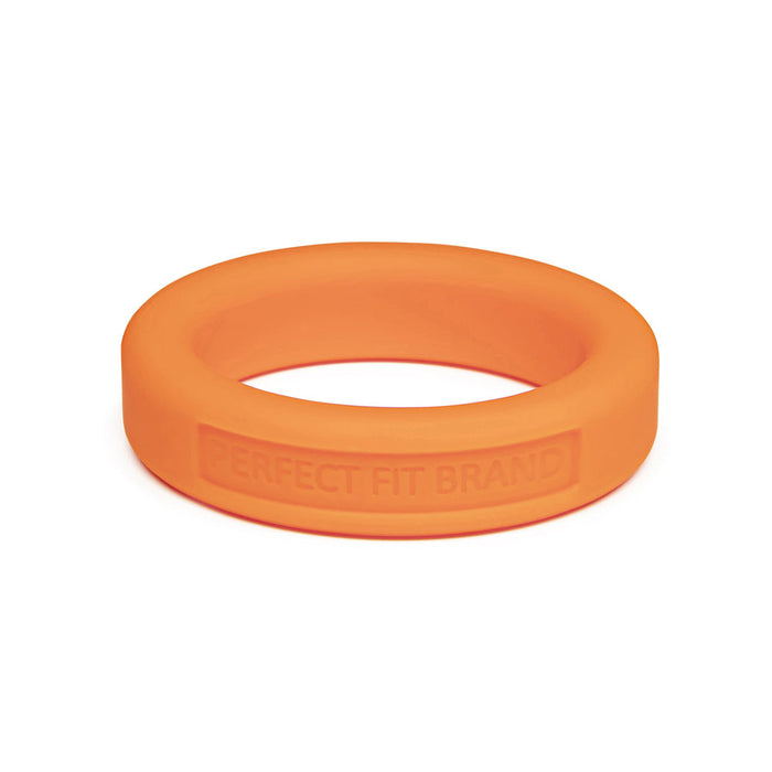 Classic 1.4 (36 mm) Silicone Med. Stretch Penis Ring Orange