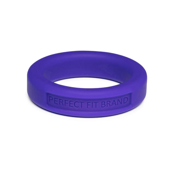 Classic 1.4 (36 mm) Silicone Med. Stretch Penis Ring Purple