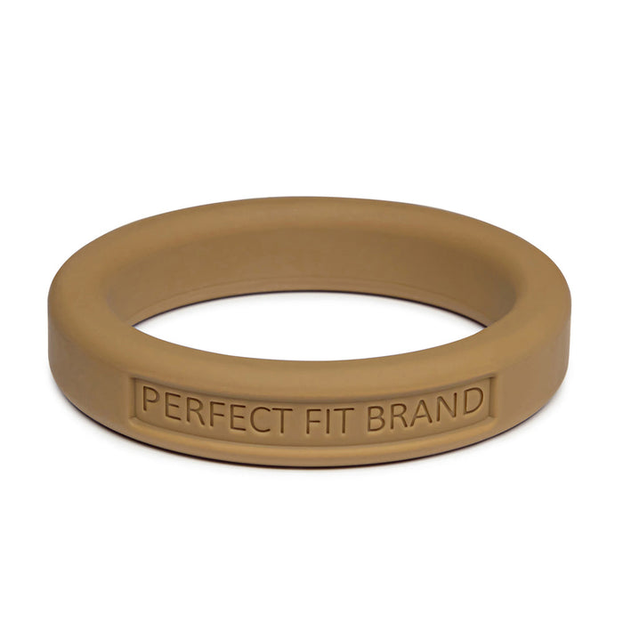 Classic 1.75 (44 mm) Silicone Med. Stretch Penis Ring Gold