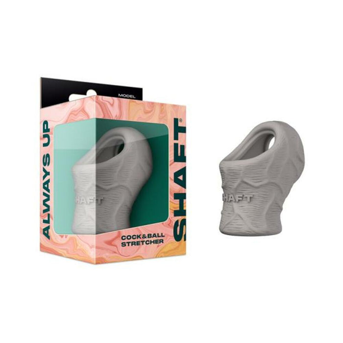 Shaft Model P: Cock & Ball Stretcher Grey