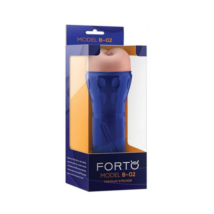 Forto Model B-02 Hard-side Ass Masturbator - Light