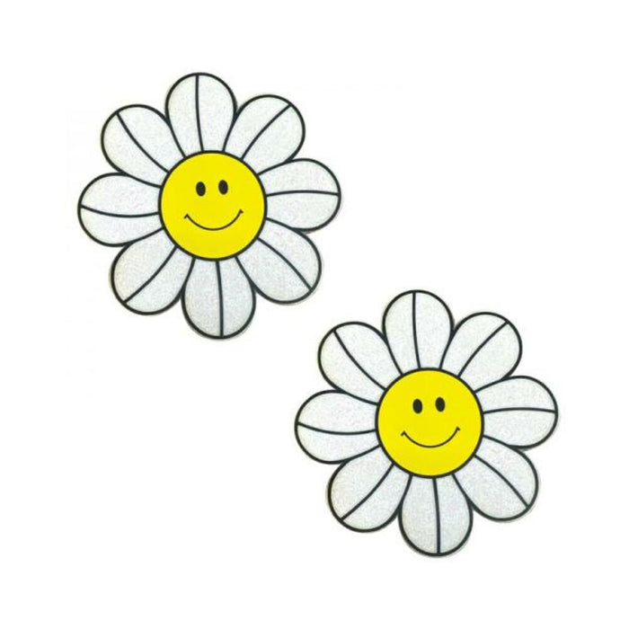 Neva Nude Glitter Groove Daisy Delights Smiley Nipple Pasties