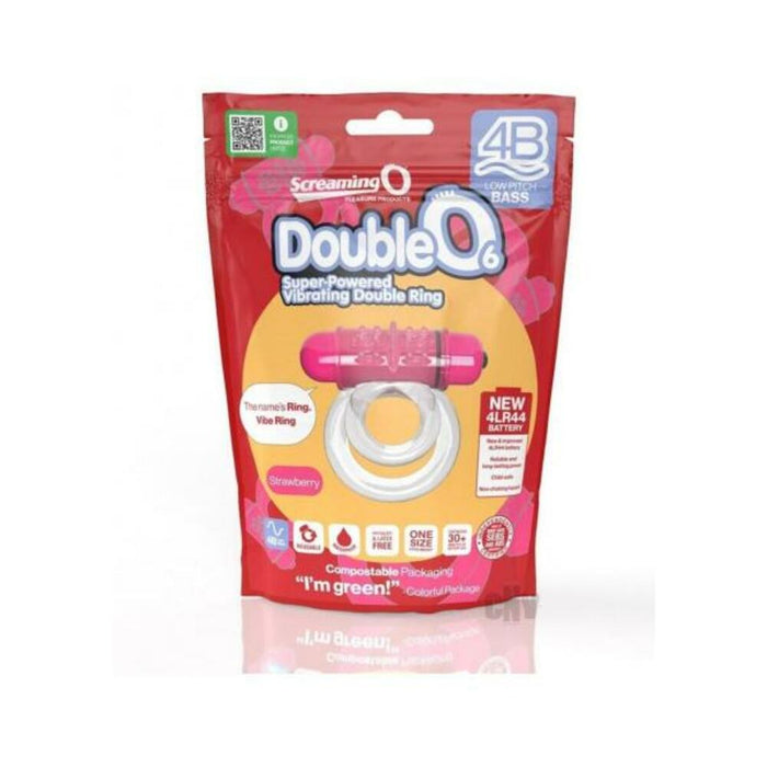 Screaming O 4b Doubleo 6 Strawberry