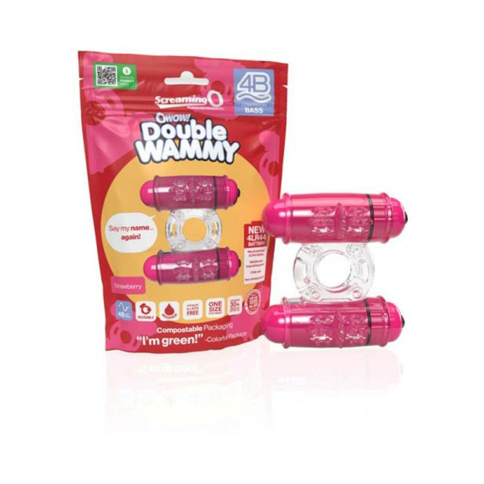 Screaming O 4b Double Wammy Strawberry