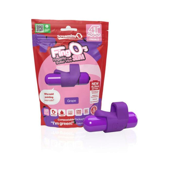 Screaming O 4t Fingo Slim Grape