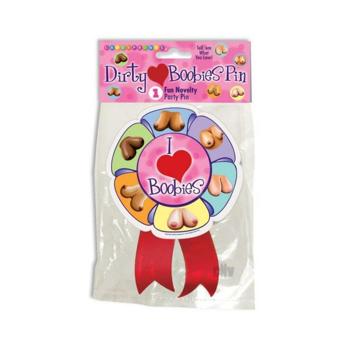 I Love Boobs Pin