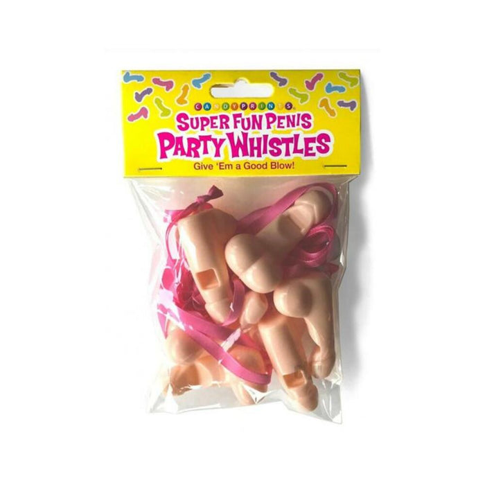 Super Fun Penis Party Whistles 6pk