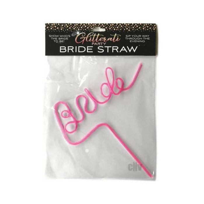 Glitterati Bride Straw