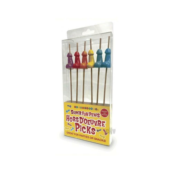 Cp Super Fun Hor D'oeuvres Picks 6pc