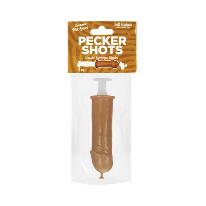 Pecker Shot Syringe - Brown