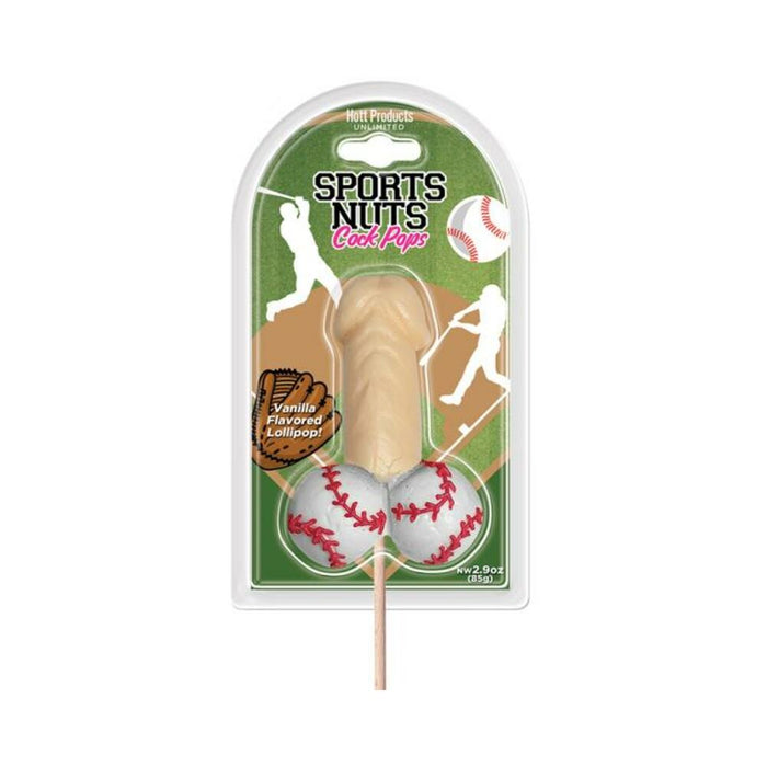 Sports Nuts Cock Pop Baseballs Vanilla