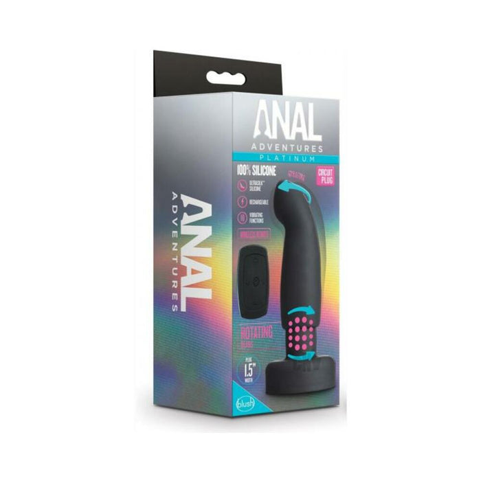 Anal Adventures Platinum - Circuit Plug - Black