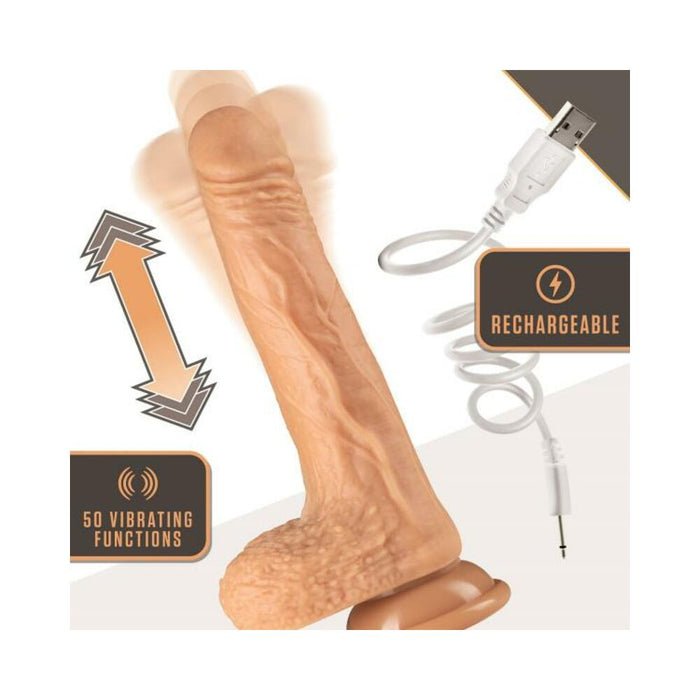 Dr Skin Silic Dr Grey 7 Thrust Dildo Van