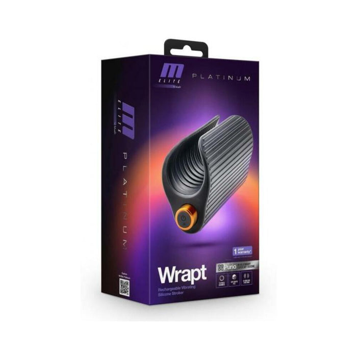 M Elite Platinum Wrapt Black