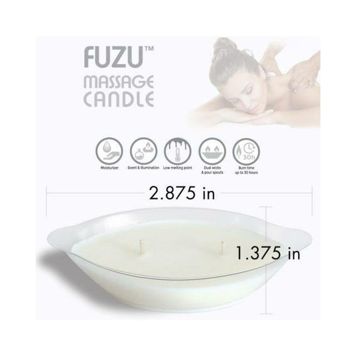 Fuzu Massage Candle Eucalyptus Calm 4 Oz