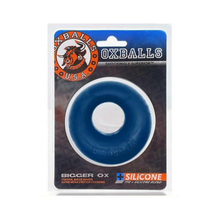 Oxballs Bigger Ox Thick Cockring Silicone Tpr Space Blue Ice