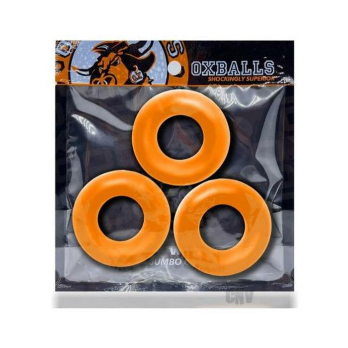 Fat Willy 3pk Orange