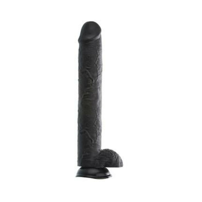 A&e Dark Rider 15 In. Dildo Black