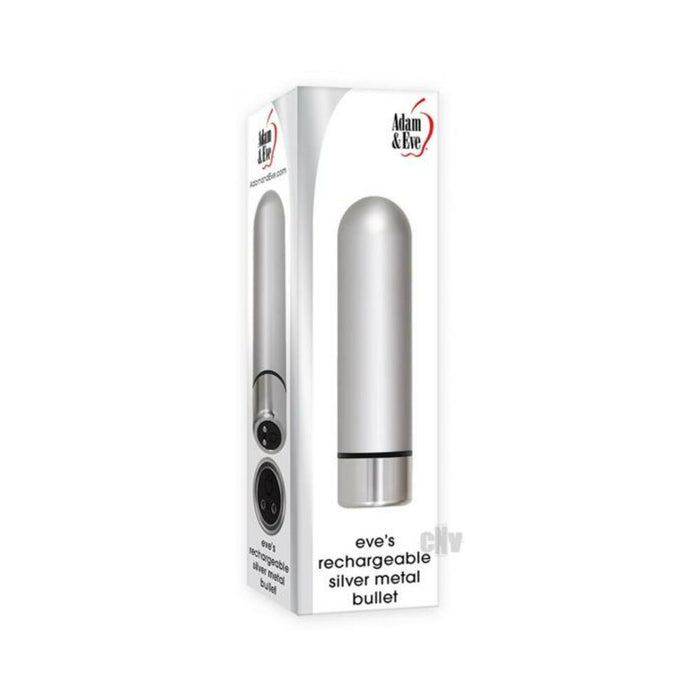 A&E Rechargeable Silver Metal Bullet