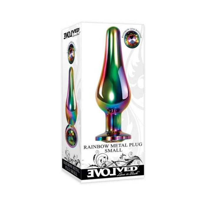 Evolved Rainbow Metal Plug Small