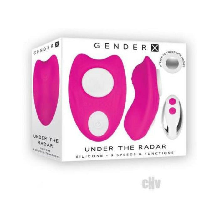 Gender X Under The Radar Underwear Vibrator Pink