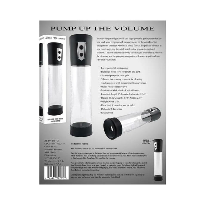 Zt Pump Up The Volume Black