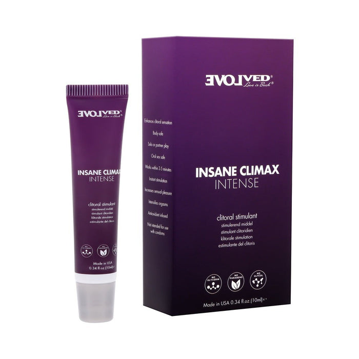 Evolved Insane Climax Intense Clitoral Stimulant .34oz