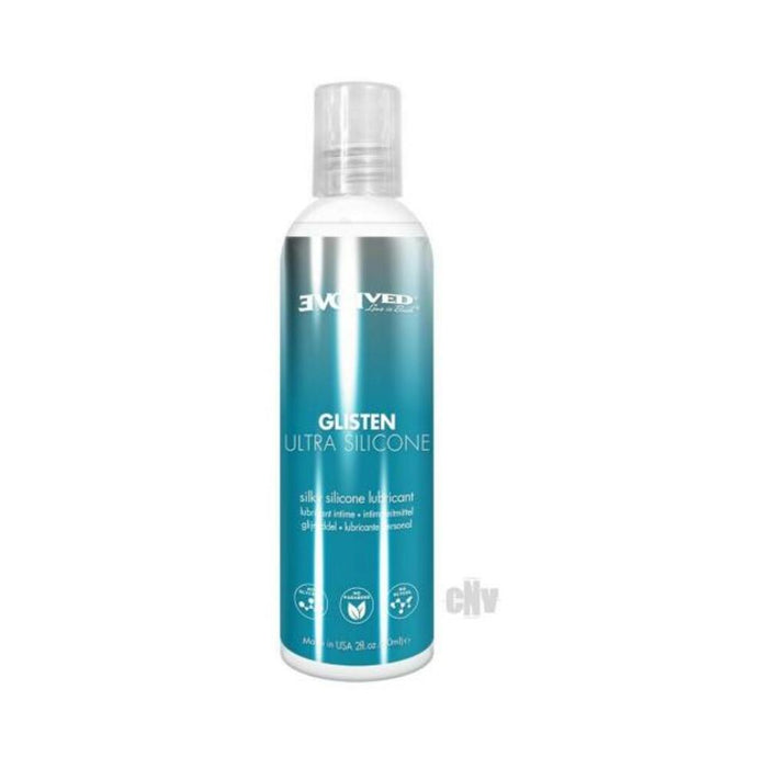 Evolved Glisten Ultra Silicone Lubricant 2 Oz.