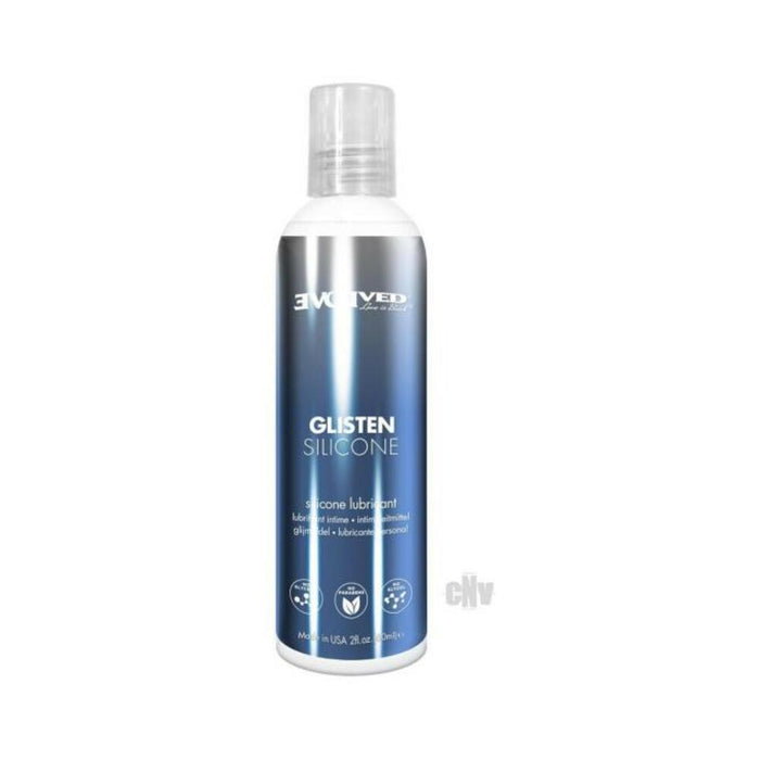 Evolved Glisten Silicone Lubricant 2 Oz.