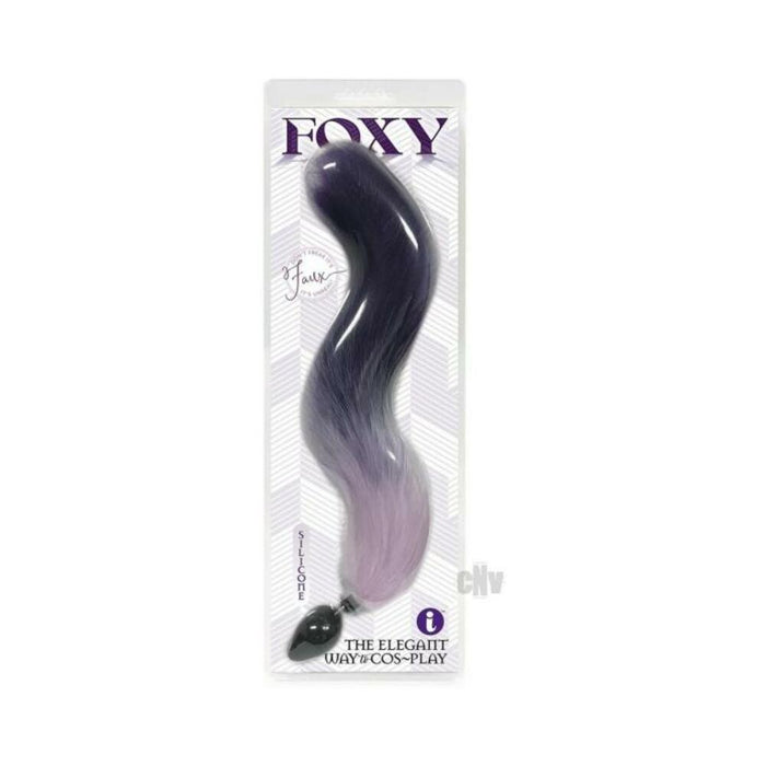 Foxy Fox Tail Plug Purple